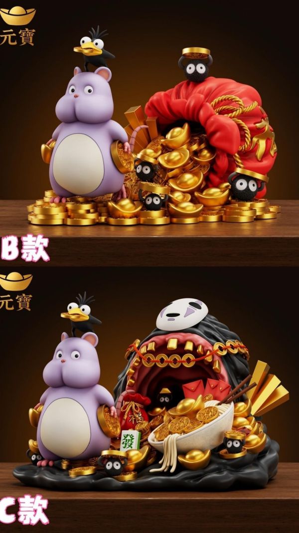 【預購】元寶 鼠來寶招財坊寶寶 神隱少女 宮崎駿 心蹤,shinzou,GK,雕像,公仔,玩具,模型,一番賞,GK模型,GK雕像