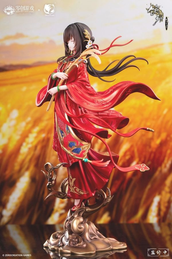 【預購】正版授權 BearPanda 紅妝穗歲 餓殍:明末千里行 心蹤,shinzou,GK,雕像,公仔,玩具,模型,一番賞,GK模型,GK雕像
