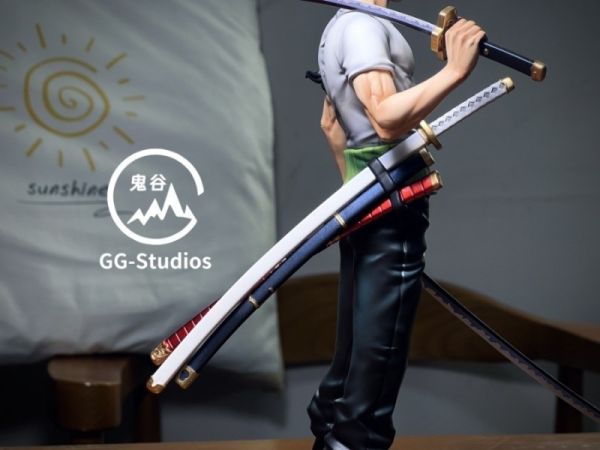 【預購】GG 鬼谷 兩年前索隆 2.5D塗裝 海賊王 心蹤,shinzou,GK,雕像,公仔,玩具,模型,一番賞,GK模型,GK雕像