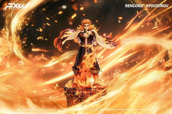 【預購】FXW 炎柱 鬼滅之刃 心蹤,shinzou,GK,雕像,公仔,玩具,模型,一番賞,GK模型,GK雕像
