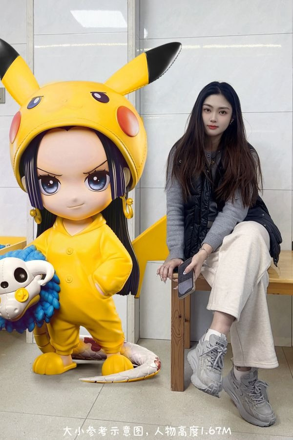 【預購】Cit×超級乖 皮卡丘女帝 1/1超大比例 海賊王 寶可夢 心蹤,shinzou,GK,雕像,公仔,玩具,模型,一番賞,GK模型,GK雕像