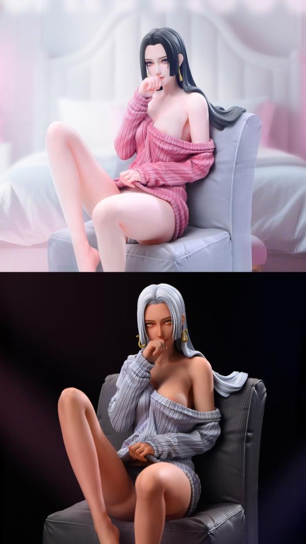 【預購】粉蝶 女皇 漢克克 女帝 海賊王 心蹤,shinzou,GK,雕像,公仔,玩具,模型,一番賞,GK模型,GK雕像