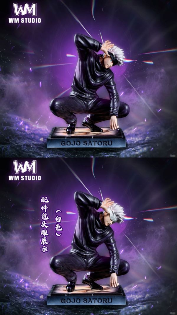【預購】WM 蹲姿五條悟 咒術迴戰 心蹤,shinzou,GK,雕像,公仔,玩具,模型,一番賞,GK模型,GK雕像