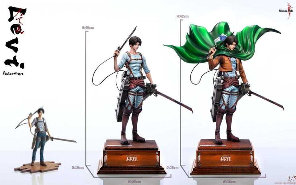 【預購】大黑天 Mahakala 里維 兵長 進擊的巨人 心蹤,shinzou,GK,雕像,公仔,玩具,模型,一番賞,GK模型,GK雕像