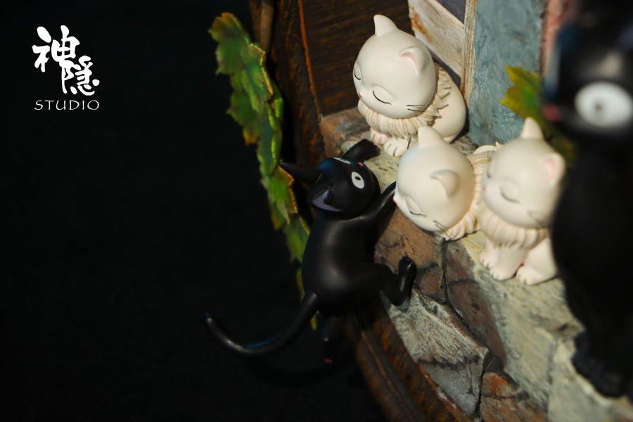 【預購】神隱 魔女宅急便 檐下貓居 宮崎駿 心蹤,shinzou,GK,雕像,公仔,玩具,模型,一番賞,GK模型,GK雕像