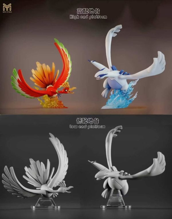 【預購】Mine 鳳王&洛奇亞 雙版本 寶可夢 神奇寶貝 心蹤,shinzou,GK,雕像,公仔,玩具,模型,一番賞,GK模型,GK雕像