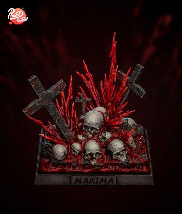 【預購】Red 瑪奇瑪 鏈鋸人 心蹤,shinzou,GK,雕像,公仔,玩具,模型,一番賞,GK模型,GK雕像