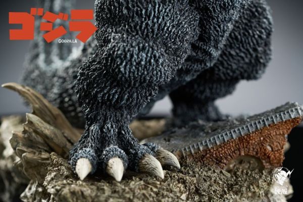 【預購】硬殼 初代咬火車哥吉拉 Godzilla 心蹤,shinzou,GK,雕像,公仔,玩具,模型,一番賞,GK模型,GK雕像