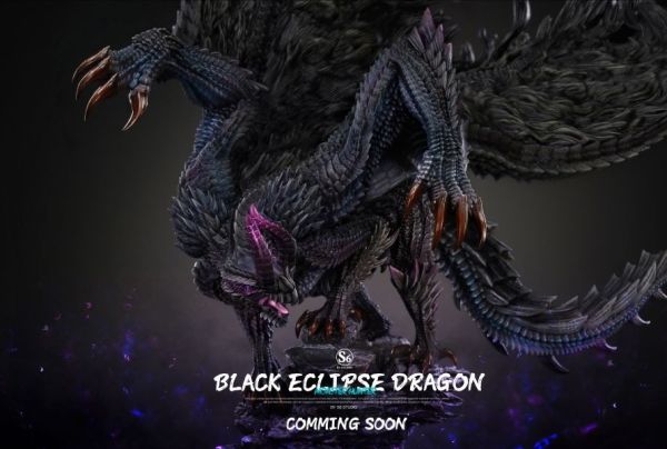 【預購】S6 黑蝕龍 共鳴系列006 魔物獵人 心蹤,shinzou,GK,雕像,公仔,玩具,模型,一番賞,GK模型,GK雕像