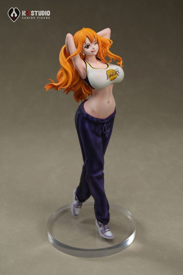 【預購】K9 草帽籃球隊 娜美 海賊王 NBA 心蹤,shinzou,GK,雕像,公仔,玩具,模型,一番賞,GK模型,GK雕像