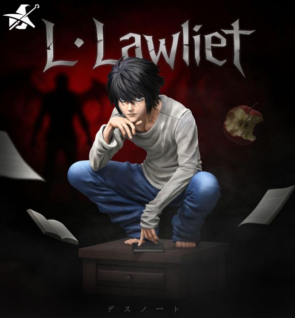【預購】巫師模玩 艾爾·羅萊特 L·Lawliet 死亡筆記本 心蹤,shinzou,GK,雕像,公仔,玩具,模型,一番賞,GK模型,GK雕像