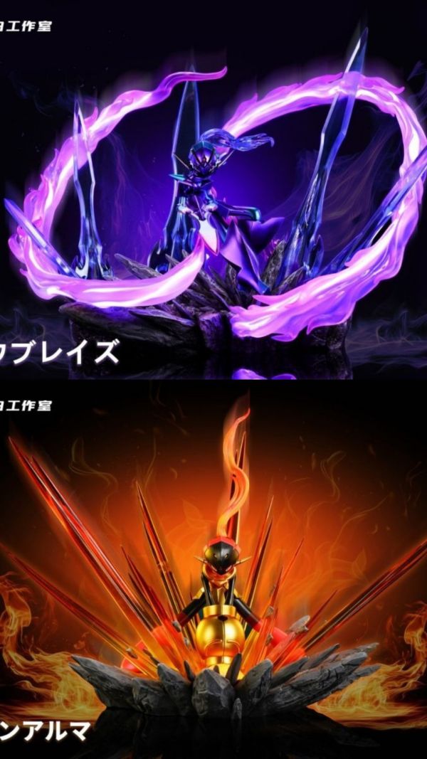 【預購】未白丨寶可夢 神奇寶貝 蒼炎刃鬼&紅蓮鎧騎 心蹤 𝑺𝒉𝒊𝒏𝒁𝒐𝒖,心蹤,ShinZou,心蹤GK,心粽GK,心綜GK,心縱GK,新宗GK,新縱GK,新粽GK,新蹤GK,火影忍者GK,海賊王GK,七龍珠GK,巨人GK,間諜家家酒GK,咒術迴戰GK,GK