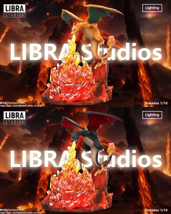 【預購】LIBRA丨寶可夢 神奇寶貝 夜燈 噴火龍 噴射火焰 雙版本 心蹤 𝑺𝒉𝒊𝒏𝒁𝒐𝒖,心蹤,ShinZou,心蹤GK,心粽GK,心綜GK,心縱GK,新宗GK,新縱GK,新粽GK,新蹤GK,火影忍者GK,海賊王GK,七龍珠GK,巨人GK,間諜家家酒GK,咒術迴戰GK,GK