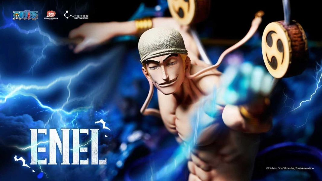 【預購】正版授權 光年 ENEL 雷神 海賊王 心蹤,shinzou,GK,雕像,公仔,玩具,模型,一番賞,GK模型,GK雕像