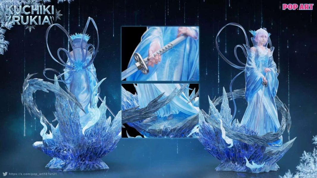 【預購】POP ART 露琪亞 白霞罰 死神 心蹤,shinzou,GK,雕像,公仔,玩具,模型,一番賞,GK模型,GK雕像