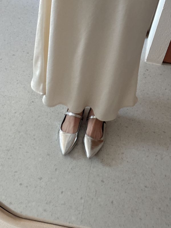 下週出貨- 法式新寵尖頭低跟鞋 