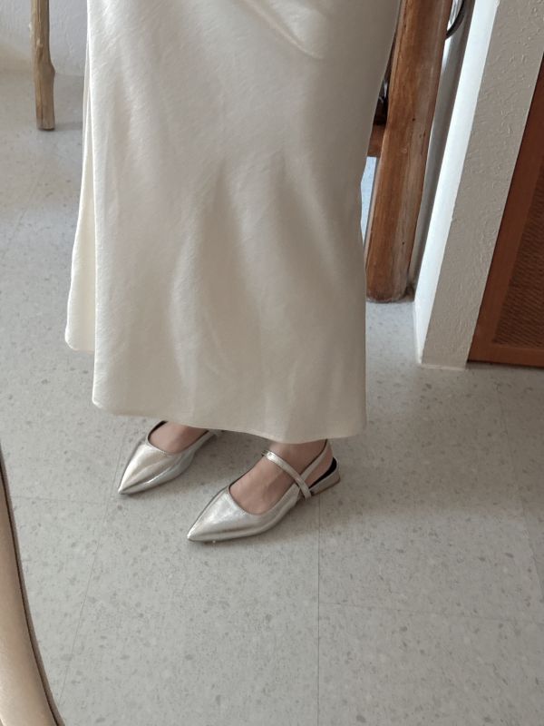 下週出貨- 法式新寵尖頭低跟鞋 