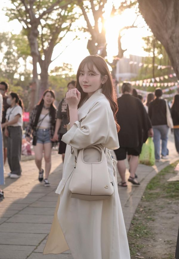 現貨- 本期推薦！翻領厚雪紡外套 