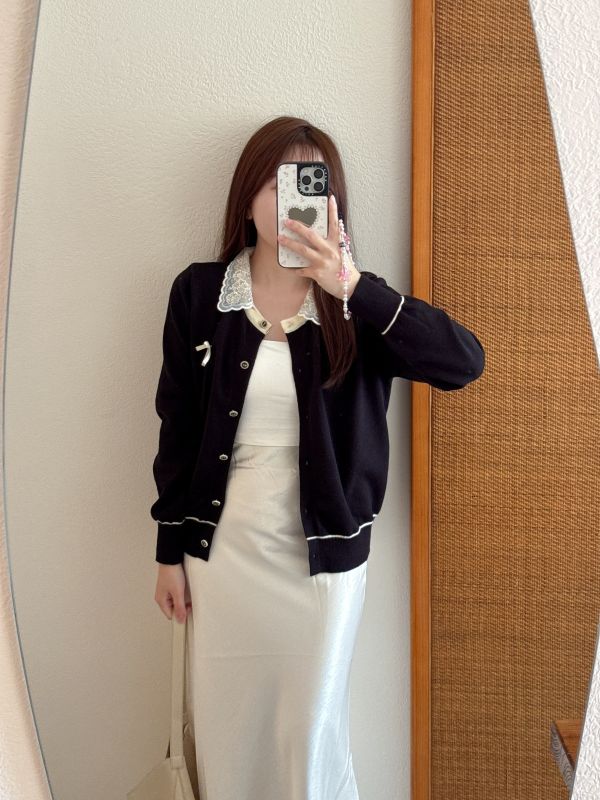 現貨- 本期超值！領珍珠針織外套 