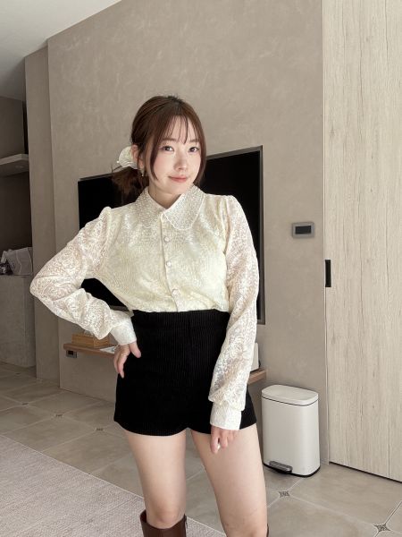 現貨- 秋冬安全褲！顯瘦燈芯絨短褲 