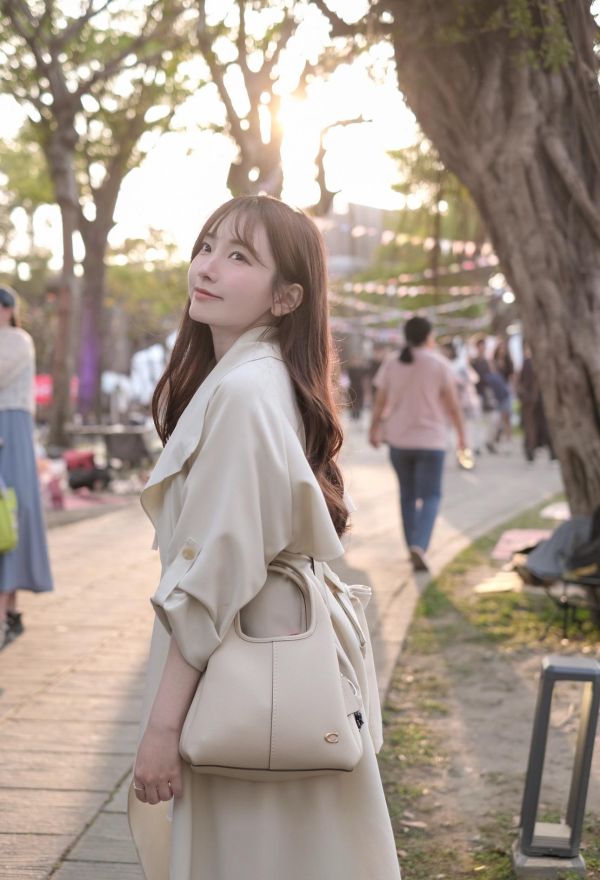 現貨- 本期推薦！翻領厚雪紡外套 