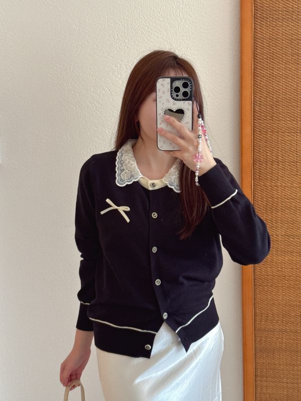 現貨- 本期超值！領珍珠針織外套 