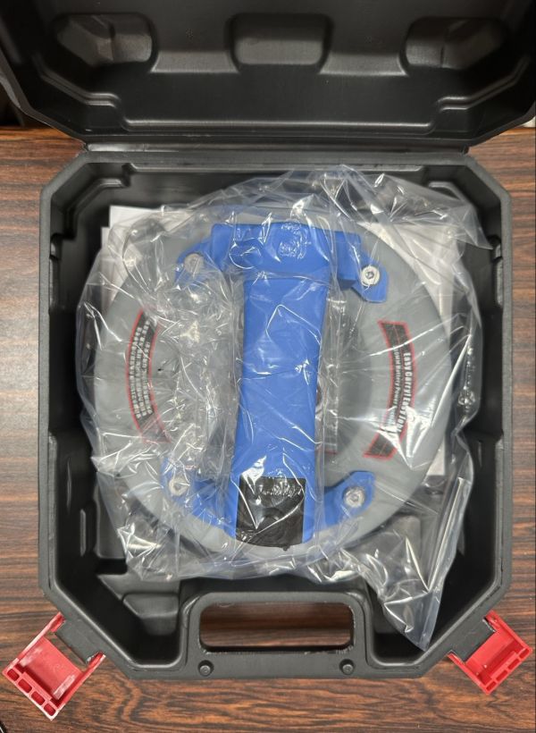 黑金鋼 210mm氣壓式電動吸盤 