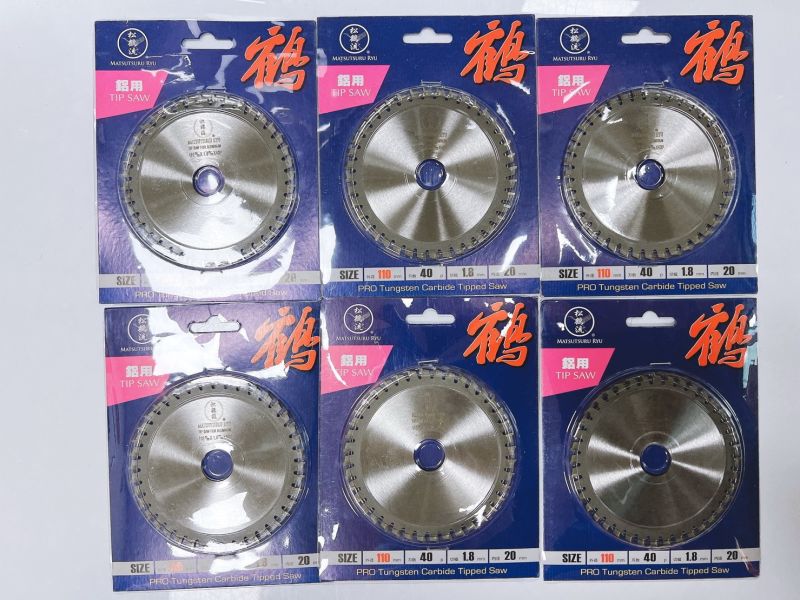 松鶴流鋁鋸片 研磨切片鋸片4英吋 鋁用鋁鉅片專業級鋸片 鋁用 110*1.8*20mm 40P 