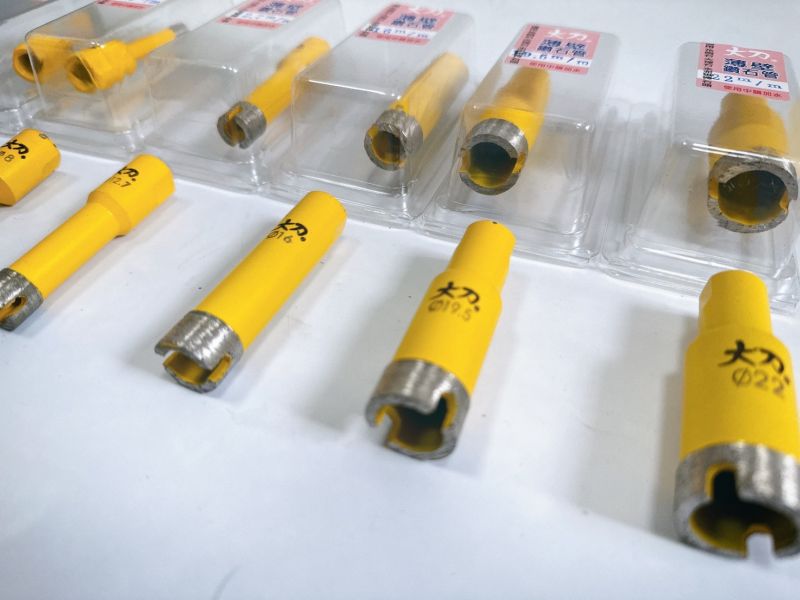 薄壁鑽管(黃)　砂輪機用 