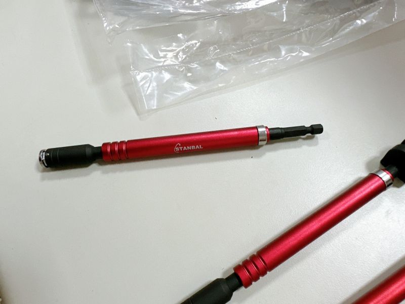 磁鐵接桿190L-長 磁吸式六角快脫接桿 190mm 起子頭接桿 六角柄接桿 起子延長桿 六角柄延長桿 台灣製 