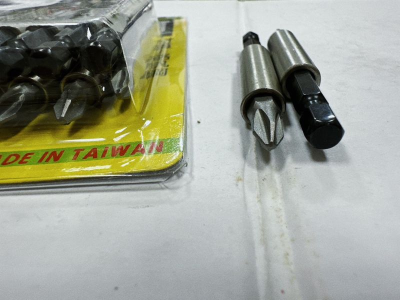 強力磁性六角白鐵接桿(附起子頭) 1/4*35mm*60L*8mm 