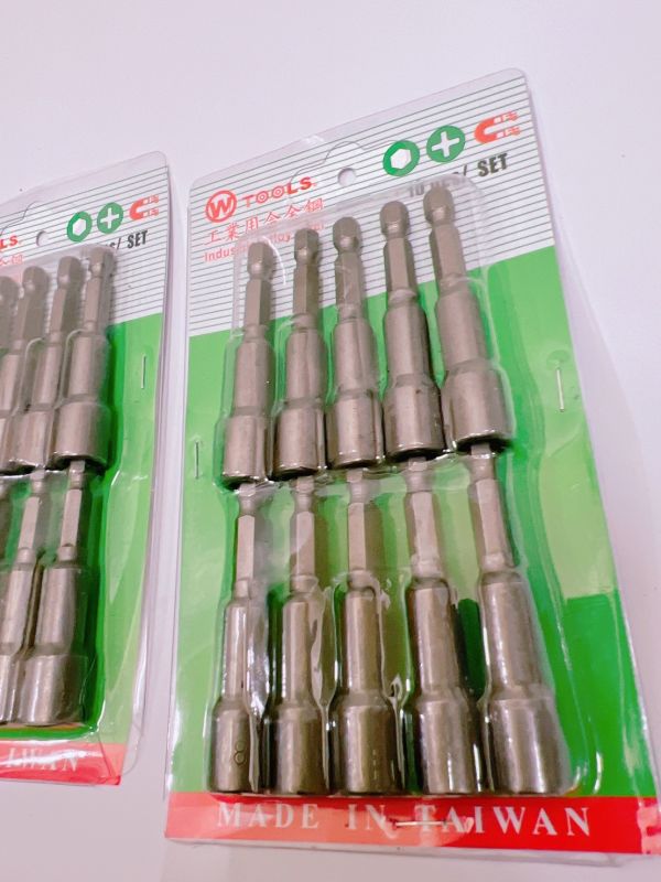 套筒 鐵工8mm套筒 高強度 六角套筒 起子套筒 自攻螺絲套筒 套筒 8mm 帶強磁 鐵工專用 