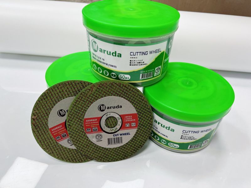 Maruda4吋切斷砂輪片 107mmx1.3mmx16mm 切白鐵 砂輪片 切斷片 4吋切斷片 