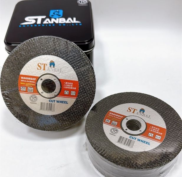 史丹堡 STANBAL 4吋 砂輪片 107mm 雙網 TS認證 50片裝 切割片 企鵝牌 鋸片 切 
