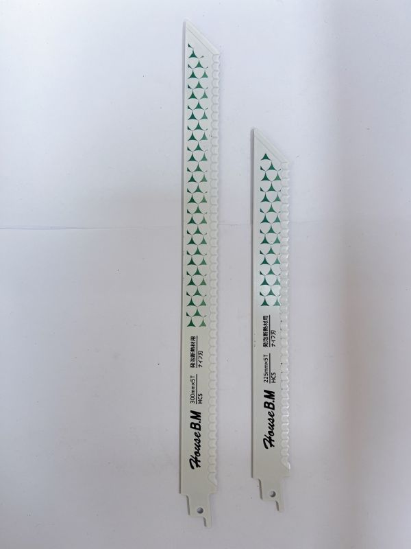 House BM 白 斷熱材用 軍刀鋸片 225mm 300mm 第一把斷熱材切 