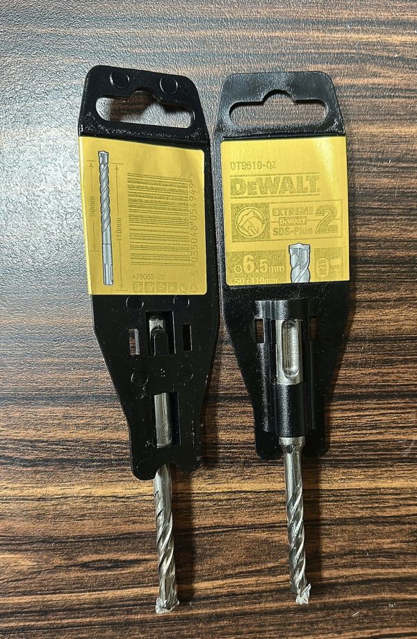 美國DEWALT得偉鑽尾6.5*110mm四溝二刃水泥鑽尾 鑽頭 鑽尾 