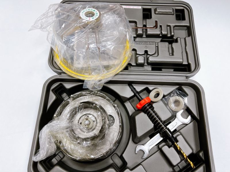 新井牌崁燈用鎢鋼圓穴鋸挖孔器 XL-150 矽酸鈣板用防塵罩開孔器直柄電鑽用四溝鎚鑽用 台灣製 