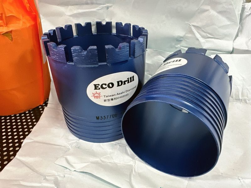 高級品 台製 鑽石鑽頭 鑽石鑽孔機用 洗孔機鑽頭 鑽孔機鑽頭 藍色頂級款 A級品 高級 1"~6" 