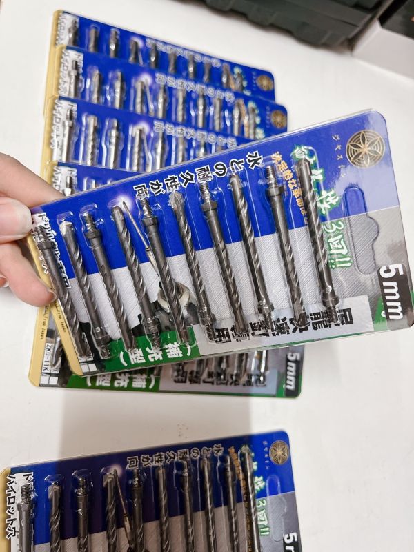 尼龍快速釘 5mm 台灣製造 水泥鑽頭 鑽兼鎖 補充包 替換式 水泥鑽 強力 快速 ! 耐久! 