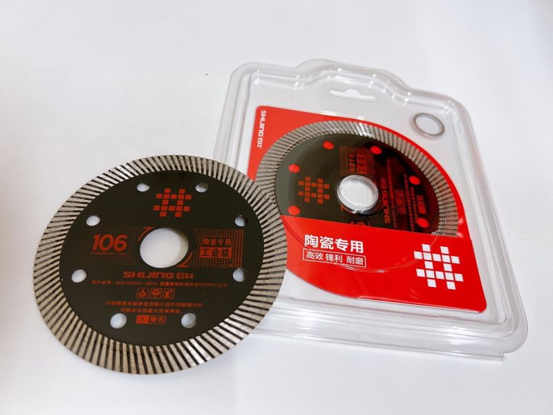 石井 4吋切斷片 鑽石切片 磁磚砂輪片 一片抵10片 耐用 鋒利不崩邊 106齒 孔徑20mm 