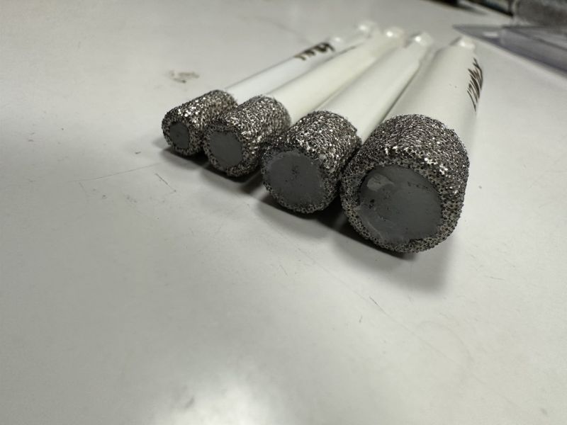 鑽石管 乾式 鑽石開孔器 六角柄 乾打鑽 大理石 花岡岩 瓷磚 薄壁鑽管 可乾切 六角頭 
