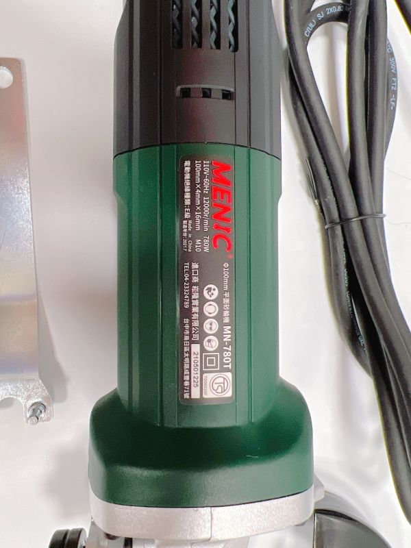 MENIC美尼克 插電式砂輪機 MENIC,插電式,砂輪機,美尼克,MN-780T,780W,大功率,,MN-780T,平面砂輪機,插電,砂輪,平面