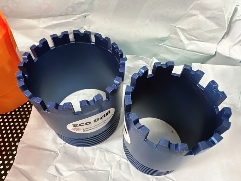 高級品 台製 鑽石鑽頭 鑽石鑽孔機用 洗孔機鑽頭 鑽孔機鑽頭 藍色頂級款 A級品 高級 1"~6" 