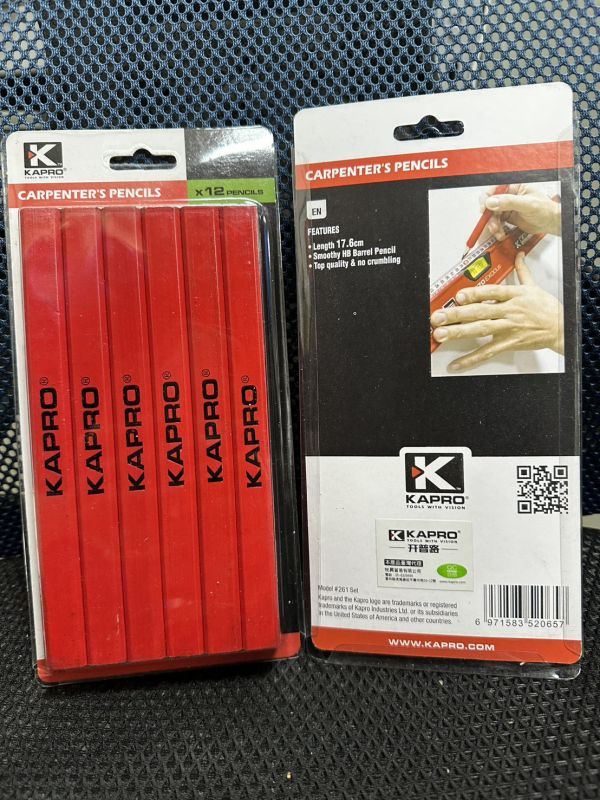 KAPRO261 木工筆(一卡12入） 
