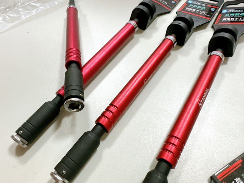 磁鐵接桿190L-長 磁吸式六角快脫接桿 190mm 起子頭接桿 六角柄接桿 起子延長桿 六角柄延長桿 台灣製 