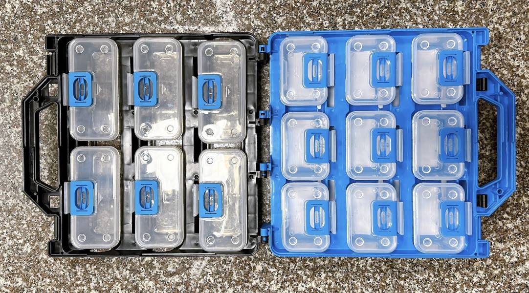 OPT組合式工具盒 OPT 工具箱 零件箱 零件盒 收納盒 整理盒 12、15 18格附背帶 零件盒,零件,15格,12格,18格,背帶,空箱,收納,OPT