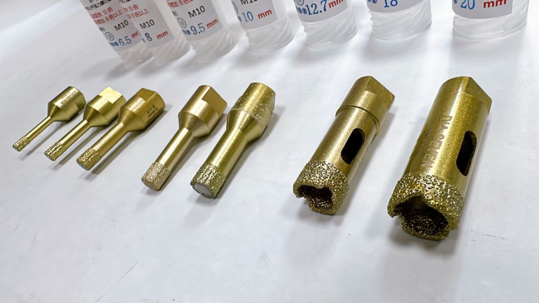 穿山甲 強力 鑽石 圓孔鑽 6.5-60mm 平面砂輪機專用 M10牙 鑽石鑽 