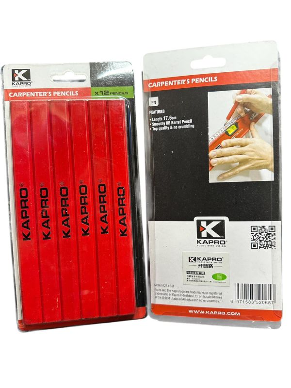 KAPRO261 木工筆(一卡12入） 