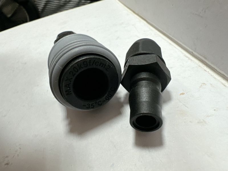 塑鋼快速接頭組20SP(公母頭)(20SP+20PP) 