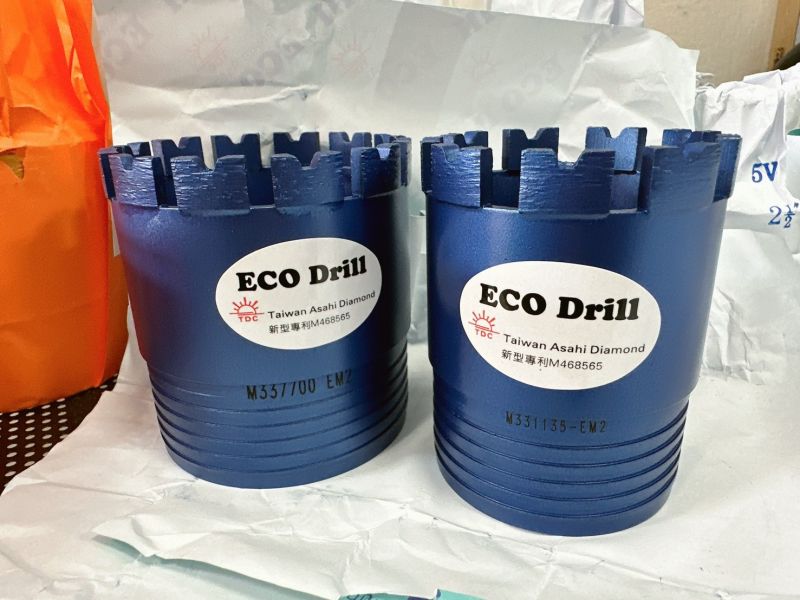 高級品 台製 鑽石鑽頭 鑽石鑽孔機用 洗孔機鑽頭 鑽孔機鑽頭 藍色頂級款 A級品 高級 1"~6" 